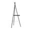 66.5" Black Metal Adjustable Minimalistic Floor Easel
